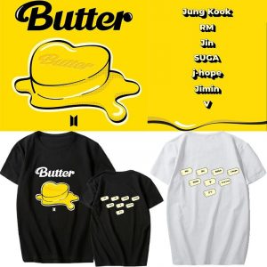 Bangtan Boys Butter Album Casual T-shirt